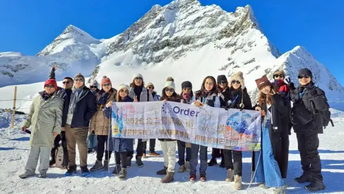 ▲「以人為本，深耕幸福」歐德集團舉辦海外員旅，足跡橫跨歐亞兩洲，來到瑞士少女峰體驗雪地壯闊，在純粹大自然中，享受美好時刻！（圖／歐德集團提供）