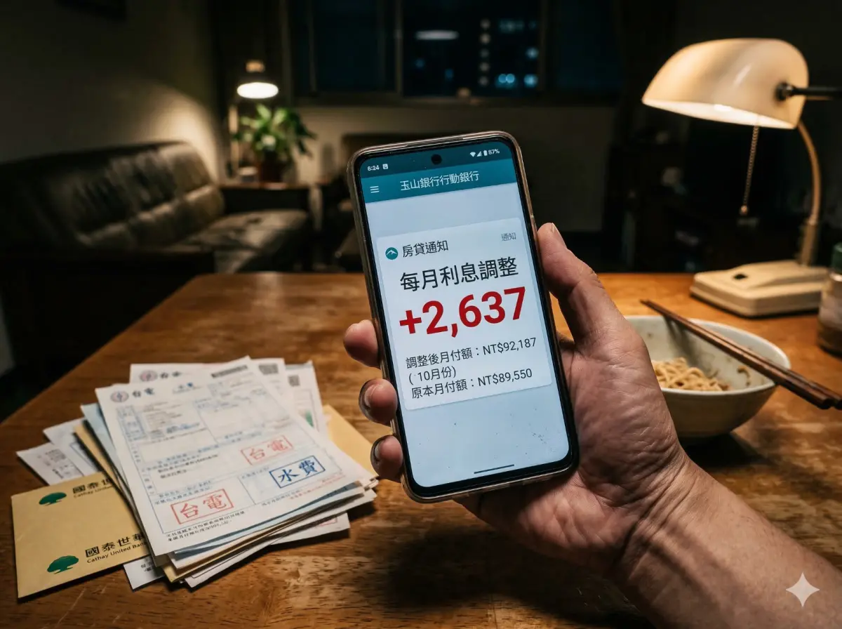 ▲新青安房貸補貼傳出將於 2026 年 8 月縮水，若利率回升至 2.275%，千萬房貸戶每月支出將多出 2,637 元 。財政部最新統計顯示，目前已有近 50 萬戶撥貸上車，政策退場後的還款壓力已成社群熱議焦點 。（示意圖／Gemini 生成／NOWNEWS監製）