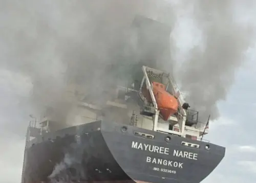 伊朗戰機開火？泰國貨船遭轟後20船員返國　仍有3人生死未卜