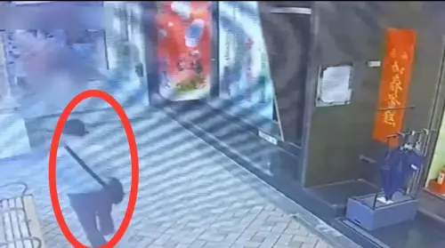 ▲ 警方調閱監視器，發現一名港籍男子涉有重嫌。（圖／警方提供）