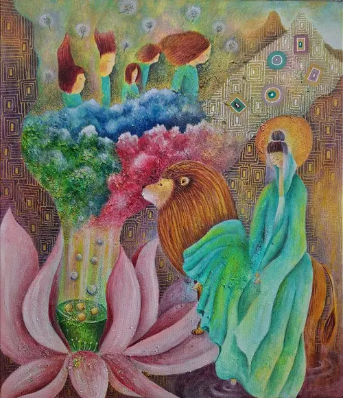 ▲獅子小英 夢幻如泡影（圖／玲廊滿藝提供）