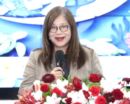 ▲海洋委員會主任委員管碧玲致詞。(圖／海洋委員會提供)