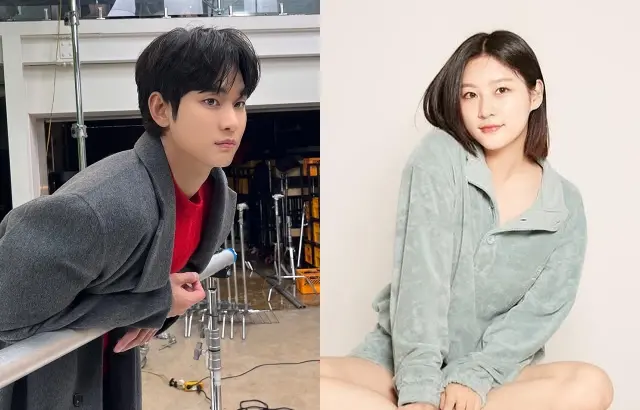 ▲金賽綸（右）遺屬在14日驚傳輕生，親友淚訴被當罪犯，還怒轟金秀賢（左）：「道歉百次都不夠」。（圖／金秀賢IG@soohyun_k216、金賽綸IG@ron_sae）