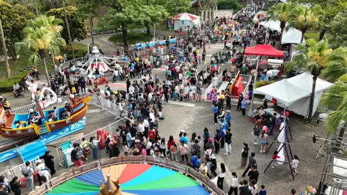 雲林最強遊樂園來了！兒童節連假限8天登場　摩天輪海盜船全都有