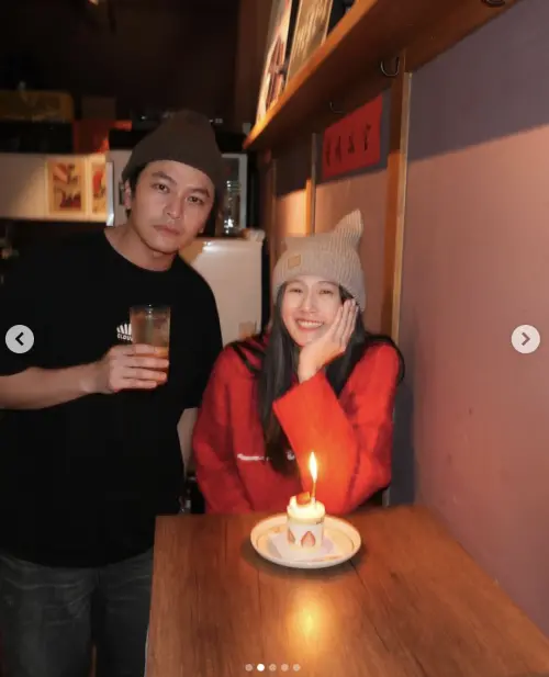 ▲方志友（右）與楊銘威（左）傳出婚變，雙方經紀人均不回應。（圖／翻攝自方志友IG）