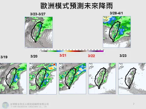 ▲周四至周六受鋒面影響，北部、東半部轉為陰天並伴隨短暫陣雨。（圖／賈新興提供）