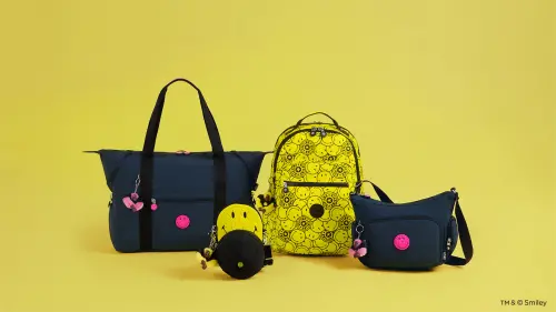 Kipling︱Smiley聯名登場！用黃色笑臉為旅程注入玩味好心情