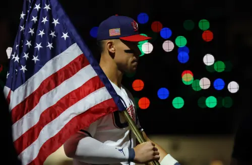 ▲隊長賈吉（Aaron Judge）全場4打數0安打並吞下2次三振，包含在關鍵得點圈有人時擊出軟弱滾地球。（圖／美聯社／達志影像）