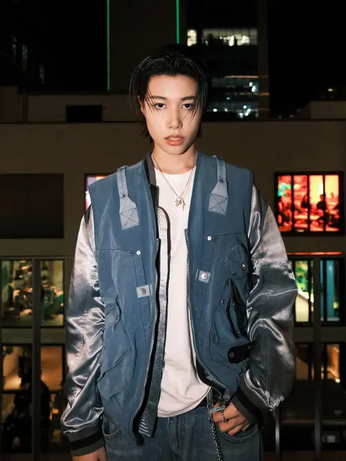 ▲LNGSHOT團內主唱兼忙內LOUIS（如圖），因為他聲音的表現，被不少粉絲封為「韓國小賈斯汀」。（圖／翻攝自LNGSHOT@lngshot4sho）