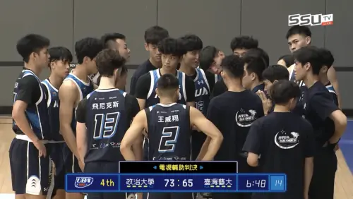 影／台藝大張翌峰與政大波波卡爆衝突　葛記豪場邊教育球員獲盛讚