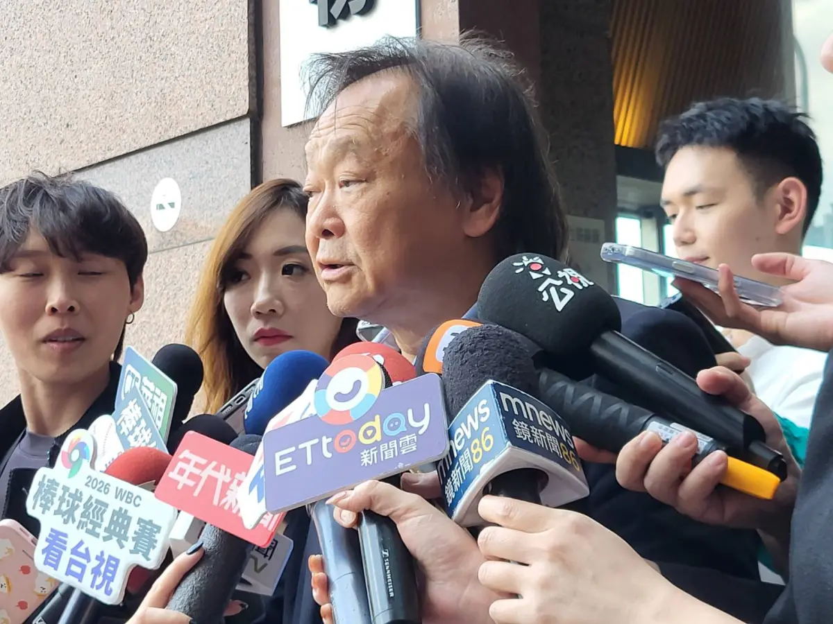 ▲王世堅替劉世芳緩頰，直言她內心溫柔。（圖／記者陳佩君攝，2026.03.18）