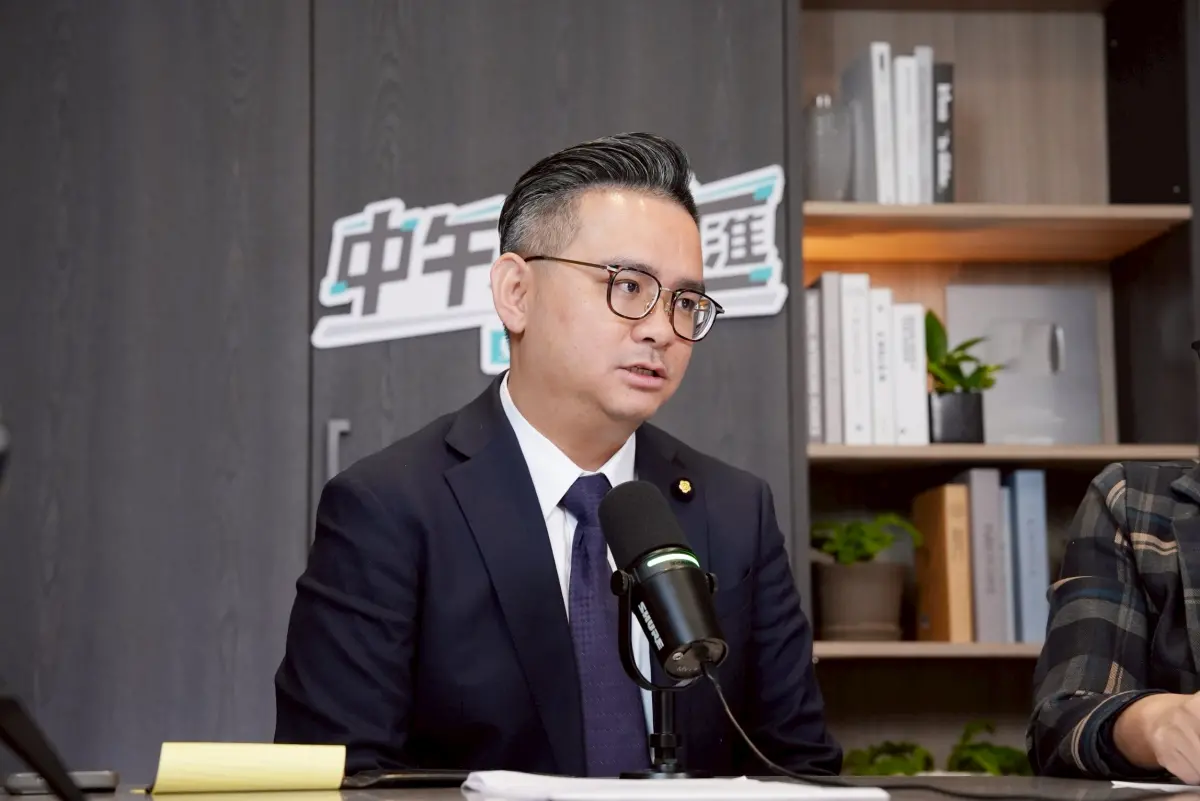 ▲國民黨立委黃健豪說，盧秀燕訪美是向國民黨中央釋出訊號，應持續維持「親美和陸」的路線。（圖／CNEWS匯流新聞網提供）