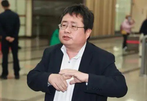 Indo-Pacific Strategic Think Tank CEO Yaita Akio speaks with the press. (TCN)