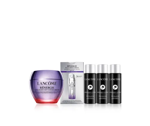 ▲新竹大遠百LANCOME 超緊顏膠原霜組，價值4,088元，特價3,100元。（圖／遠百提供）