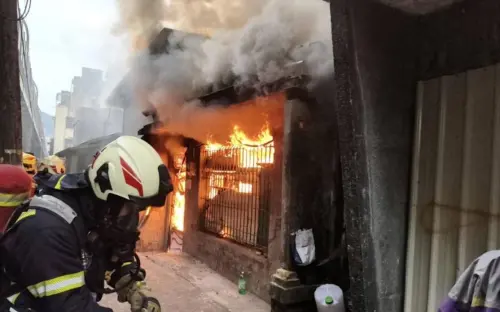 快訊／基隆民宅恐怖火警！獨居男疑點燃蠟燭釀背部燒傷送醫