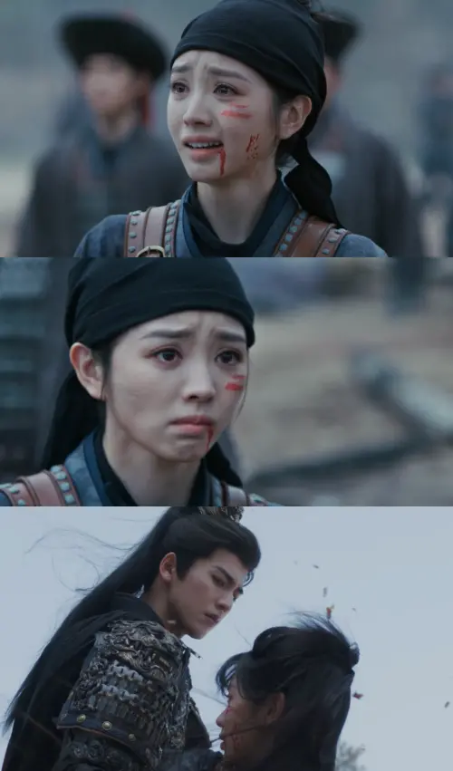 ▲田曦薇得知張凌赫是武安侯，在幾秒鐘演出複雜的情緒轉折，被讚神演技。（圖／翻攝自愛奇藝）