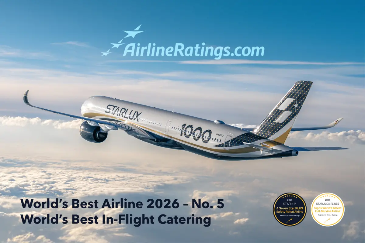 ▲星宇航空榮獲Airline Ratings 2026全球最佳航空第五名，勇奪國籍航空史上最高名次。（圖／星宇航空提供）