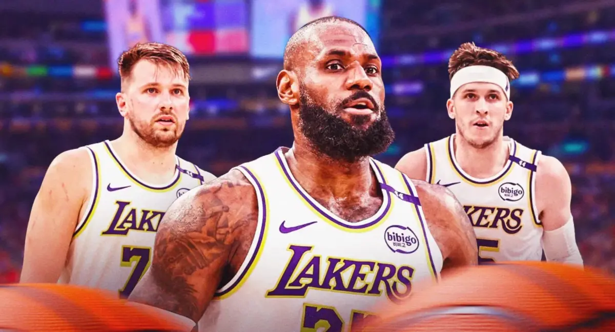 ▲洛杉磯湖人今日以124比116力退火箭豪取本季新高七連勝，唐西奇、詹姆斯、艾頓、里夫斯四核心完美連線，全隊防守蛻變更成功徹底凍結杜蘭特，化學效應達巔峰的紫金軍團衝擊總冠軍的野心不容小覷。（圖／美聯社／達志影像）