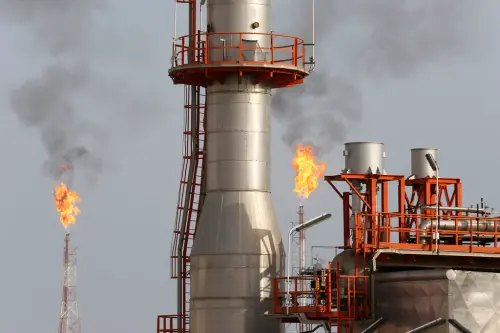 ▲伊朗南帕爾斯天然氣田的天然氣設施。（圖／美聯社／達志影像）