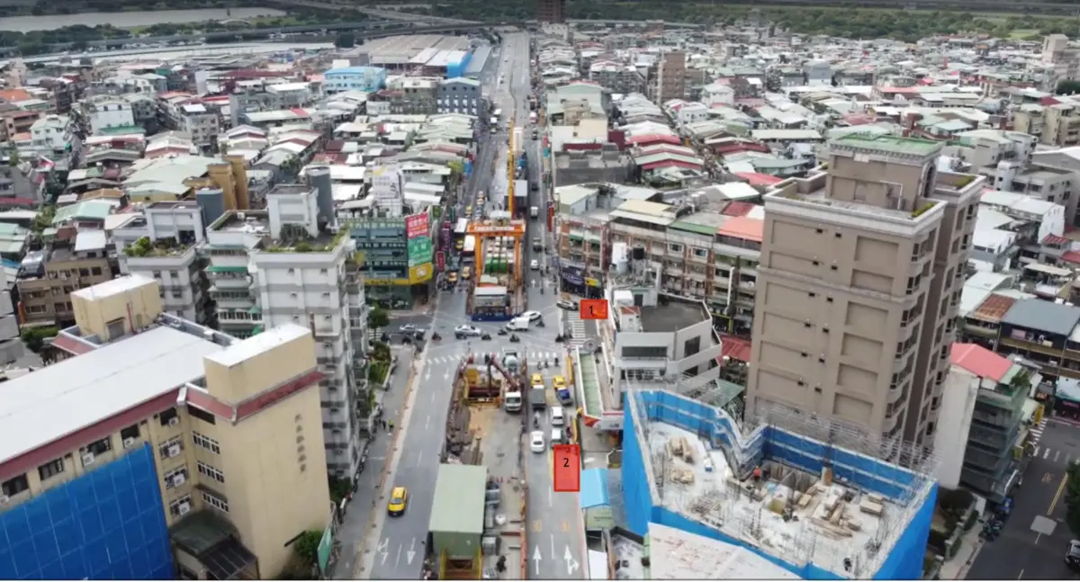 ▲台北市捷運工程局表示，捷運萬大線第一期「加蚋站（LG04）」工程進入階段十，從3月21日開始萬華東園街往東方向將改為單向通行。（圖／台北市政府捷運工程局）