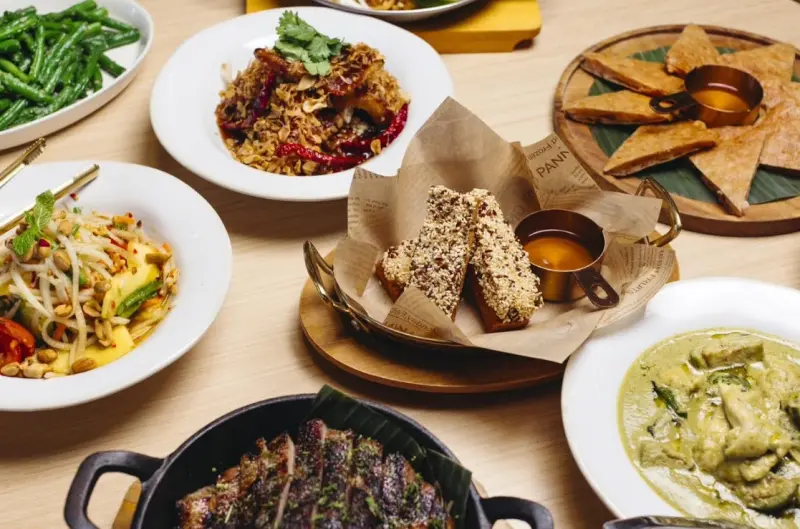    ▲為因應美國市場的飲食習慣與多元客群，瓦城團隊特別為「Very Thai by 瓦城」量身打造全新菜單。（圖／瓦城集團提供）  