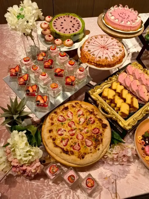 ▲星享道即日起推出春日限定料理，以櫻花入饌，打造一場結合視覺與味覺美味饗宴。（圖／記者金武鳳攝，2026.3.19)