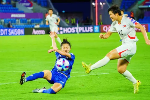 中華女足0：4不敵北韓無緣直接晉級　轉戰洲際附加賽拚世界盃門票
