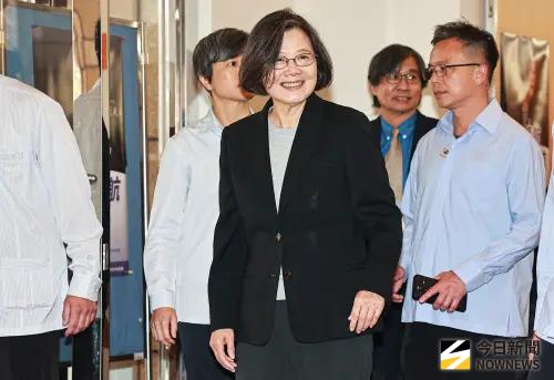 ▲前總統蔡英文赴東吳大學與同學分享過去八年總統經歷。（圖／記者葉政勳攝 ,2026.03.19）