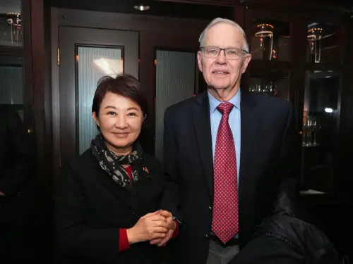 與華府智庫對話　盧秀燕強調「民意與團結」為台灣進步動力