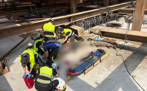 快訊／新莊爆工安意外「H鋼筋突斷裂」彈飛！工人軀幹遭重擊身亡
