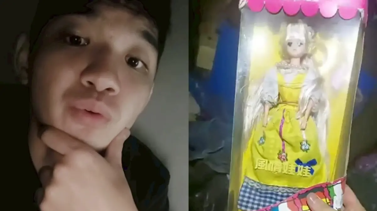 ▲網紅「晚安小雞」才因為在柬埔寨自導自演被關，昨（19日）一返台又被送至金山分局製作筆錄。（圖／翻攝自晚安小雞官方頻道YouTube）