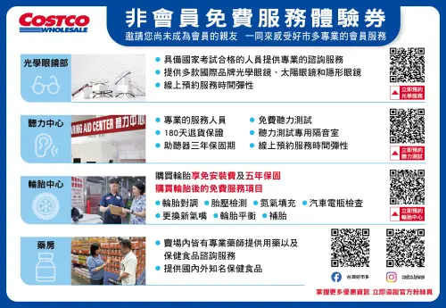 好市多出招了！「一免費服務」首次推出　官方認：一券限一人使用
