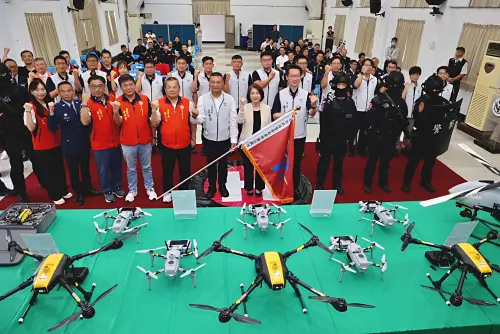 屏東警無人機隊成軍　科技執法再升級