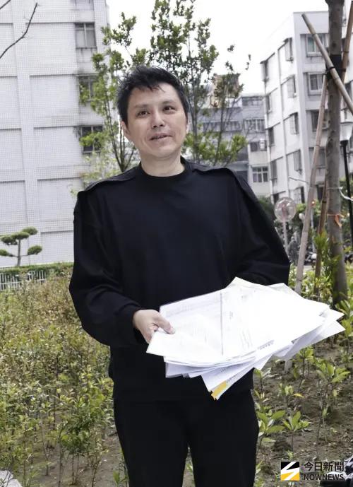 ▲洪誠陽（如圖）在聲明中提到，於民國96年間在張淳淳邀約下，與對方簽下房地產投資合作書，數年間投資上千萬元。（圖／記者吳翊緁攝影）