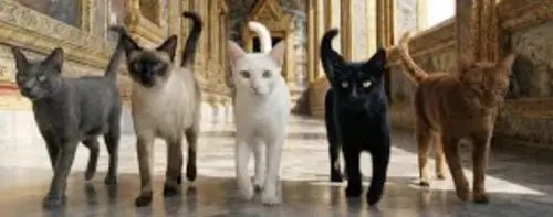 泰國將貓咪地位升級？五種貓地位跟大象一樣