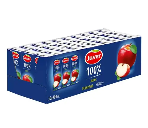 ▲JUVER 蘋果汁原價 469 元，調降為 449 元。（圖／好市多提供）