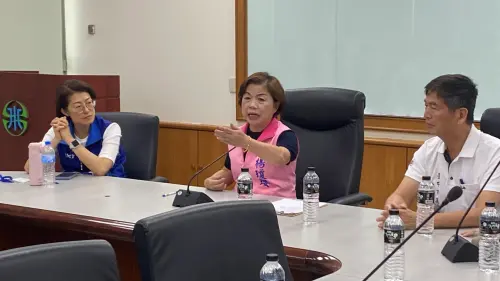 ▲立委楊瓊瓔強力要求水利署與自來水公司確保大安溪伏流水以「農業灌溉優先」(圖／楊瓊瓔服務處提供2026.3.20)