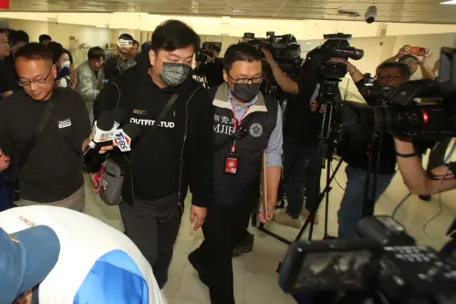 ▲藍營議員李傅中武因助理費案遭搜索前，曾在北市副議長葉林傳的圖利案作證。（圖／記者邱曾其攝）