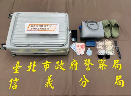 ▲警方查扣多項證物，警詢後依竊盜罪嫌移送台北地檢署偵辦。（圖／警方提供）
