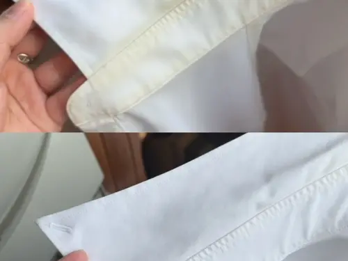 襯衫領口泛黃洗不掉！日本爸用「家中2法寶」秒變白：乾洗費省了
