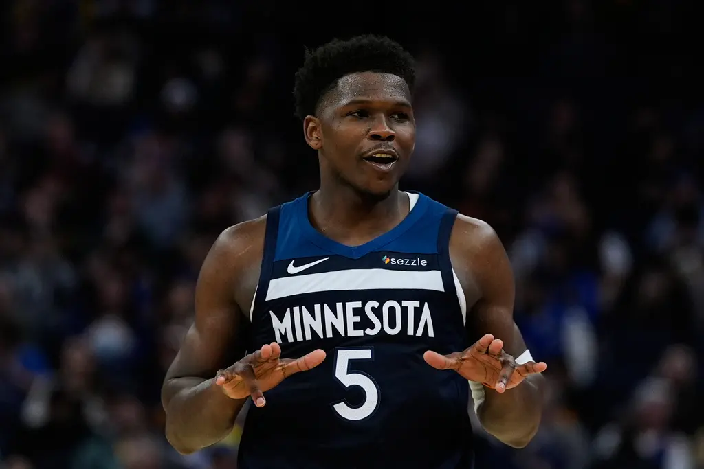 ▲聯盟現有的分區格局將迎來史詩級變動，其中明尼蘇達灰狼（Minnesota Timberwolves）被視為最有機會遷往東區的球隊。（圖／美聯社／達志影像）