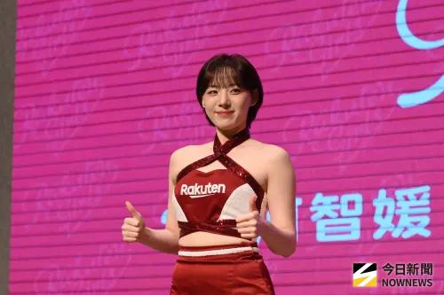 ▲河智媛表示她對團隊抱有深厚感情：她強調，如果要在台灣繼續參與棒球應援，唯一想待的地方就是已經建立深厚感情的「樂天團隊」。（圖／記者林柏年攝）