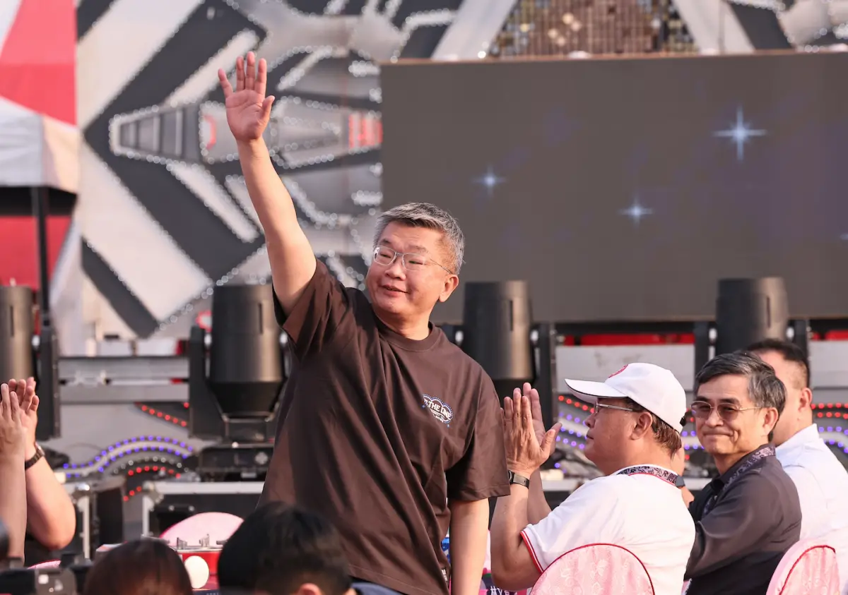 ▲中職會長蔡其昌今日參與開季宣傳「開季團圓大辦桌2.0」，透露新版APP、二軍電子好球帶將上路。（圖／中職提供）