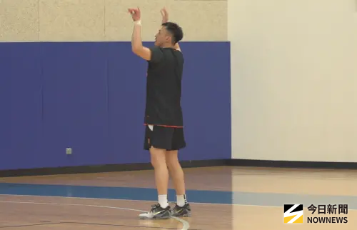 ▲陳將双非常喜歡KOBE球鞋，並認為9代超好穿。（圖／吳忠育 攝）