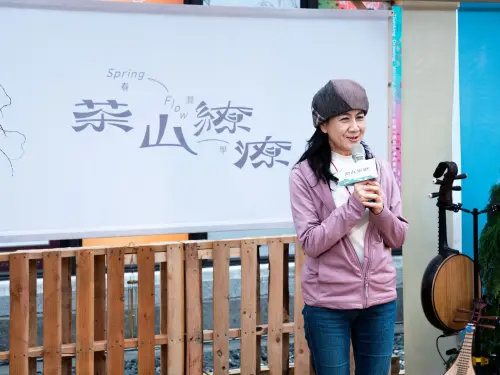 ▲新北市文化局副局長于玟表示，透過多元體驗活動，帶領民眾重新認識新北大茶山地區的山林風景、人文故事與產業文化。（圖／新北文化局提供）