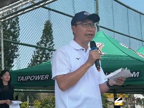 ▲高雄市政府運動發展局局長侯尊堯致詞。(圖／記者黃守作攝，2026.03.21)
