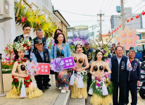 后里綠能花卉藝術節登場 打造幸福宜居花鄉家園
