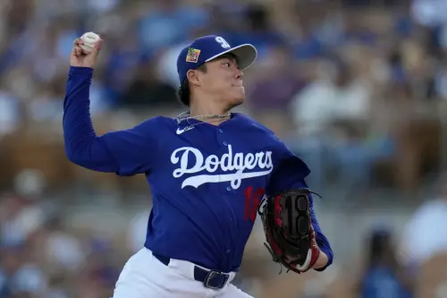 ▲洛杉磯道奇（Los Angeles Dodgers）日籍強投山本由伸（Yoshinobu Yamamoto）。（圖／美聯社／達志影像）