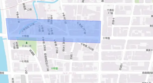 ▲台中市東區3月23日停水範圍一次看。（圖／台灣自來水公司water.gov.tw/）