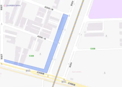 ▲雲林縣虎尾鎮3月23日停水範圍一次看。（圖／台灣自來水公司water.gov.tw/）